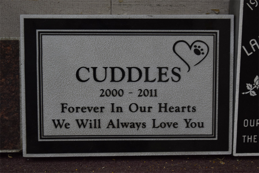 Memorial Supplies Pet Haven Cemetery and Crematory